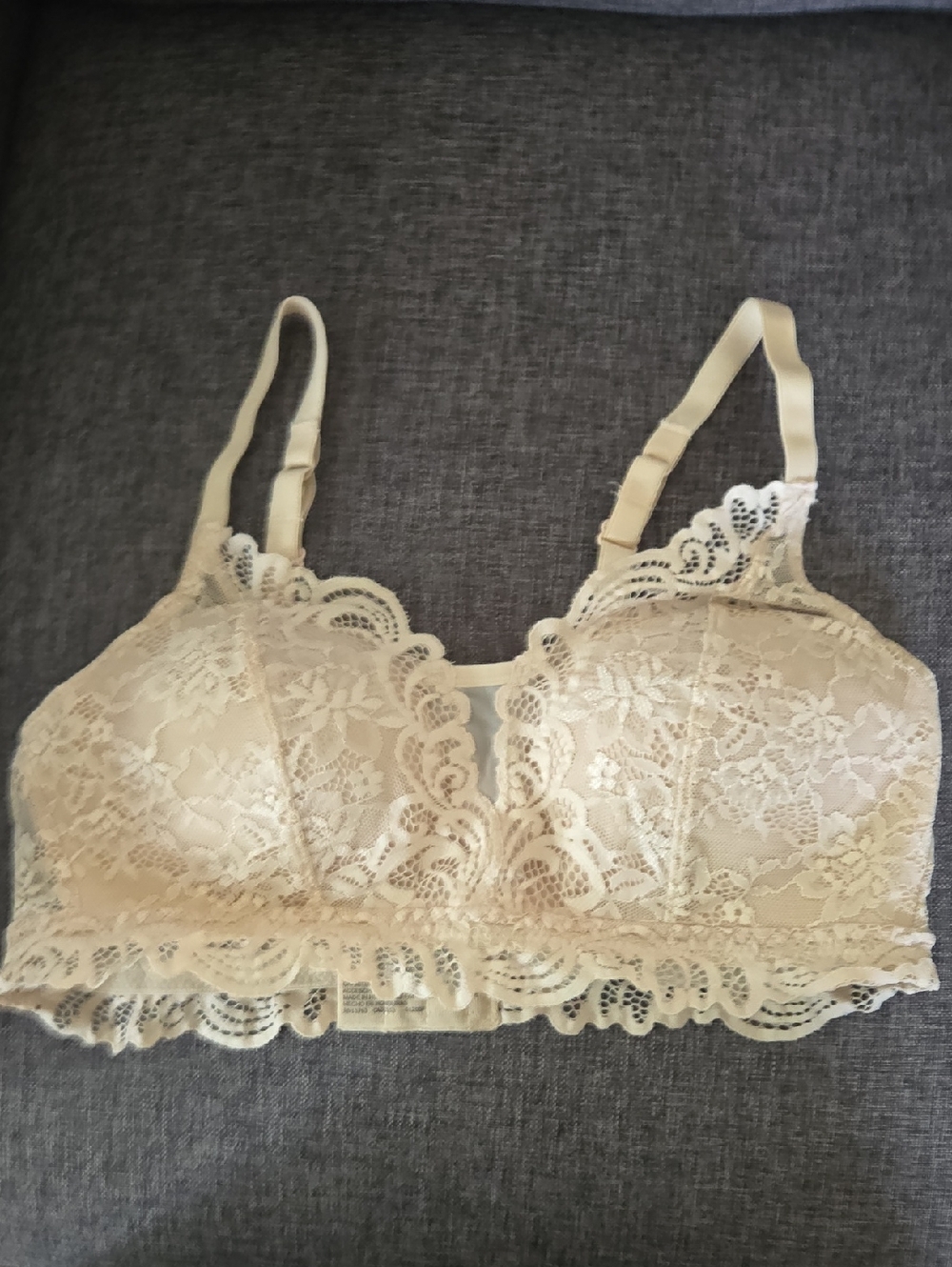 Bali Lace Bralette in Cream